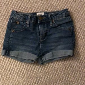 Kids denim shorts